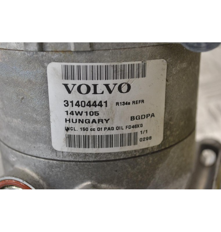 Κομπρεσέρ Aircondition - A/C Volvo V40 S60 V60 V70 B4164T 2012-2020 31404441 (Γνήσιο)