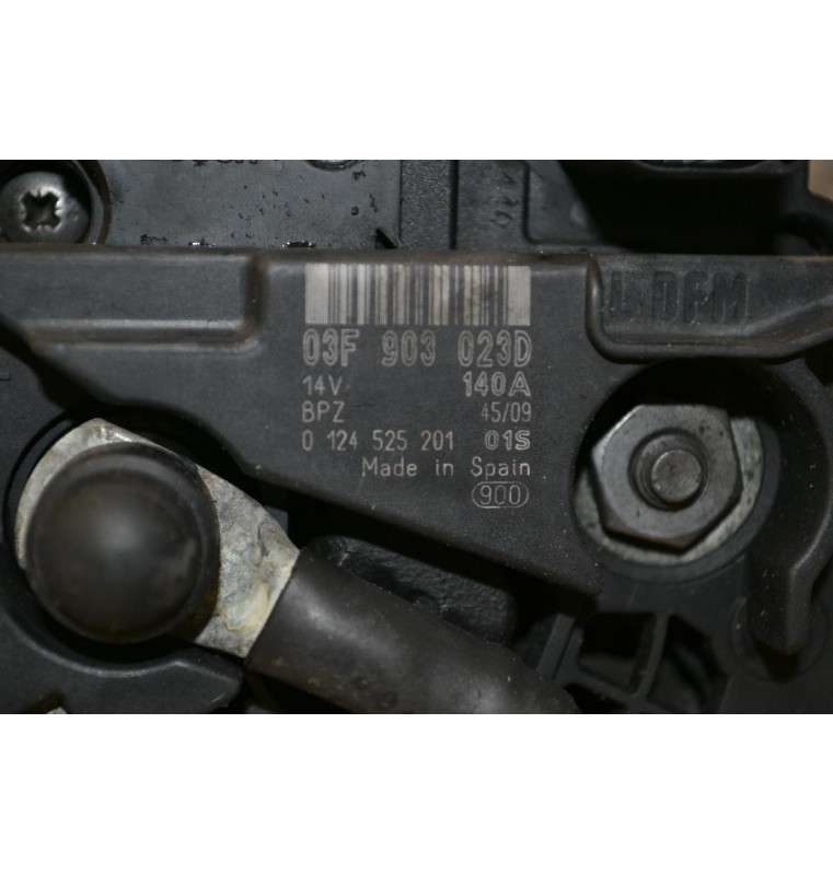 Δυναμό Volkswagen Polo 1.2 TSI CBZ 2008-2018 03F903023D (Seat Ibiza) (Skoda)