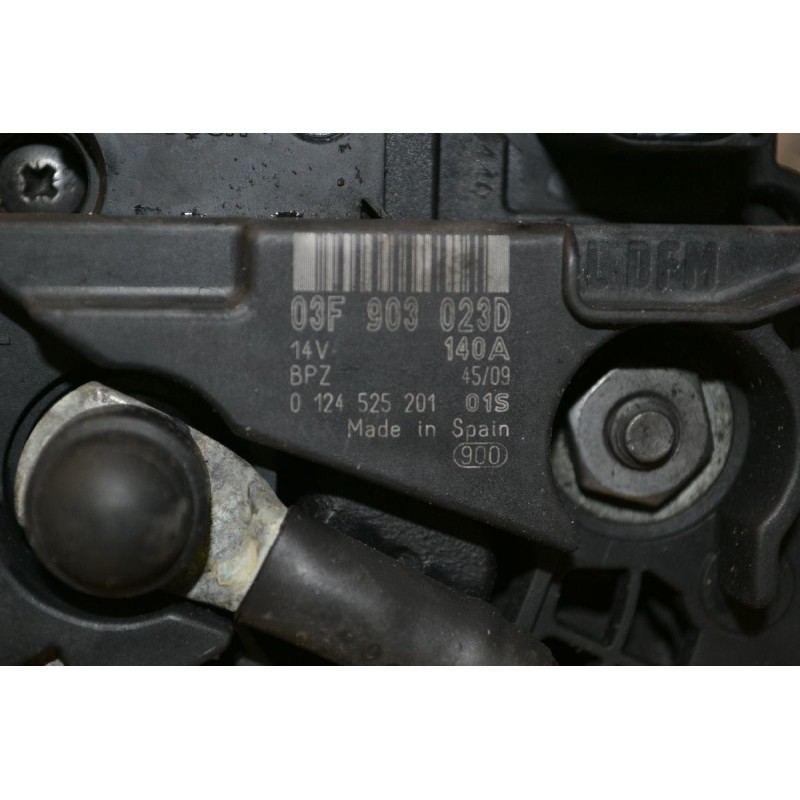 Δυναμό Volkswagen Polo 1.2 TSI CBZ 2008-2018 03F903023D (Seat Ibiza) (Skoda)