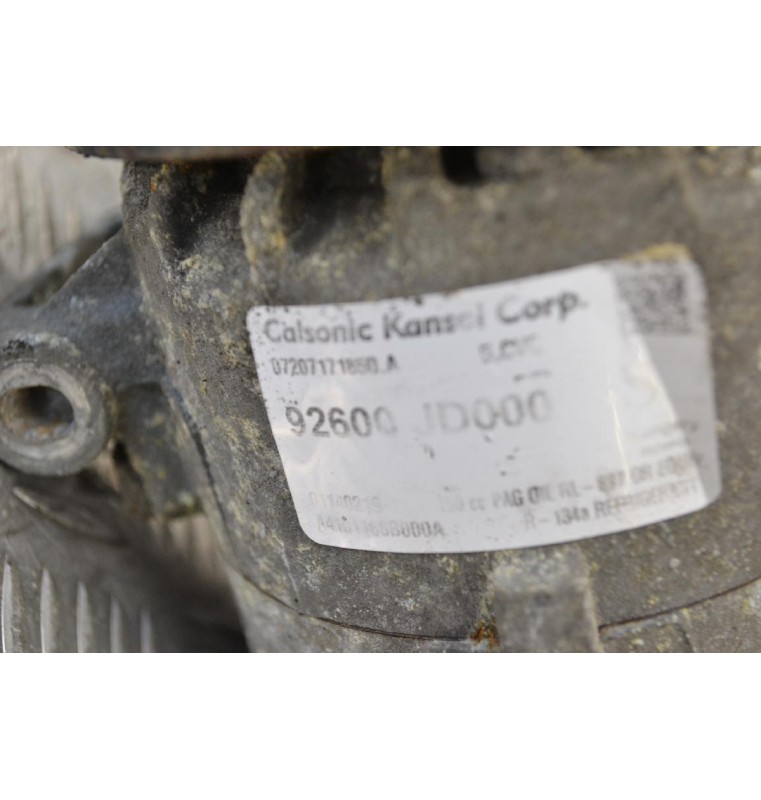 Κομπρεσέρ Aircondition Nissan Qashqai / Dacia Duster HR16 2008-2014 92600-JD000 01140219