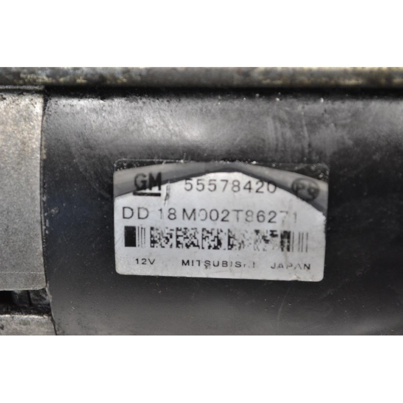 Μίζα Opel Astra / Mokka / Meriva 1.7D A17DTS 2008-2020 (Γνήσια) 55578420 M002T86271 (Chevrolet Cruze 1.7D)