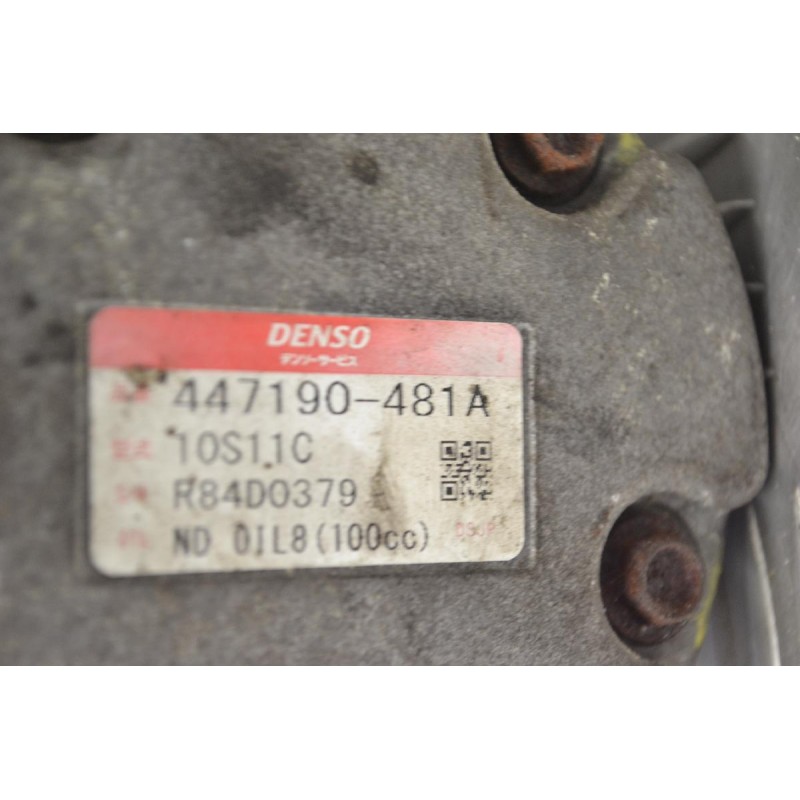 Κομπρεσέρ Aircondition - A/C Mitsubishi Canter 4M42 (Ηλεκτρικά Μπέκ) 24V 2000-2010 447190-481A 10S11C