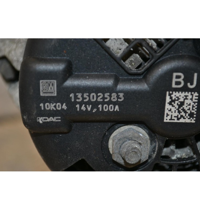 Δυναμό Opel Insignia 2.0 A20DTH 2008-2015 (13502583 100A)