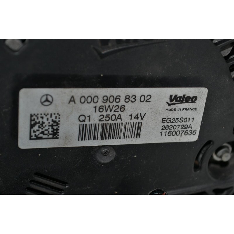 Δυναμό Mercedes-Benz E220 d 2.0 W213 654920 2016-2022 A0009068302 250A