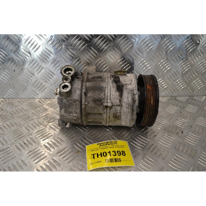 Κομπρεσέρ Aircondition - A/C Opel Insignia 2008-2017 SANDEN 1605P P13232307 A20DT