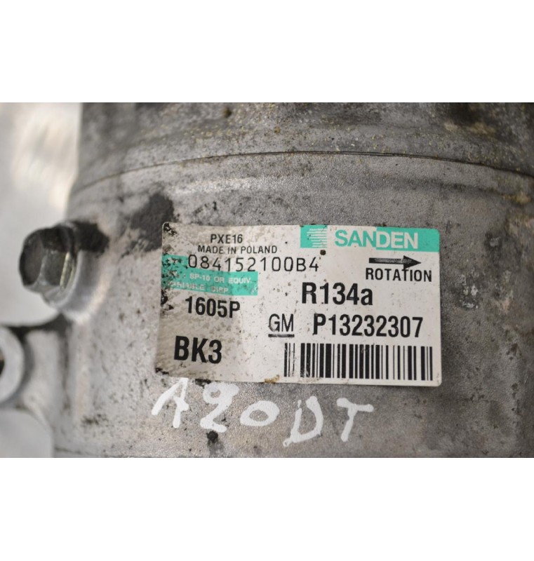 Κομπρεσέρ Aircondition - A/C Opel Insignia 2008-2017 SANDEN 1605P P13232307 A20DT