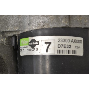 Μίζα Nissan Micra / Note CR14 1.4 / 1.2 CR12 VALEO 2003-2010 23300-AX000 D7E32