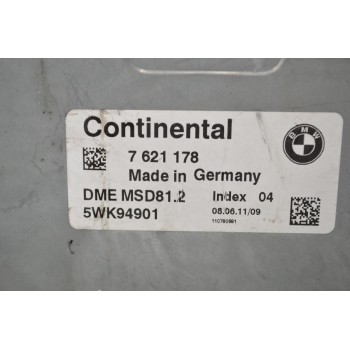 Εγκέφαλος Bmw 320 E90 143ps N43B20A 2005-2010 7621178 DME 5WK94901 MSD81.2