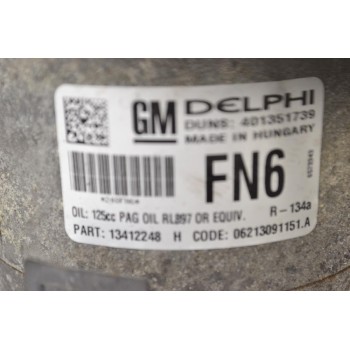 Κομπρεσέρ Aircondition - A/C Opel Astra J - Zafira B 1.7 A17DTR 2005-2015 13322148 401351739