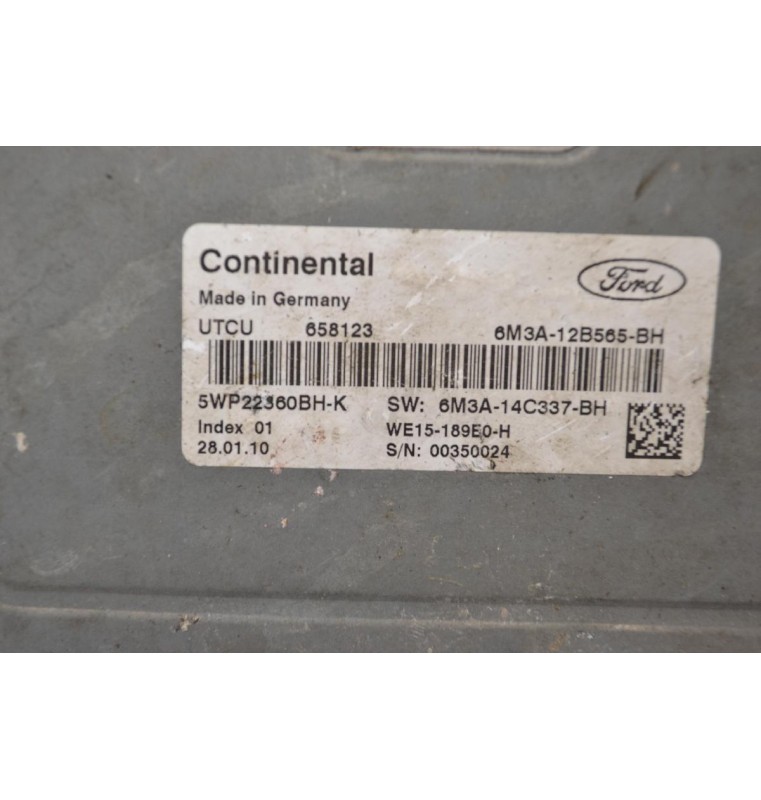 Εγκέφαλος Ford Ranger 2006-2011 CONTINENTAL 658123 6M3A-12B565-BH 6M3A-14C337-BH 5WP22360BH-K