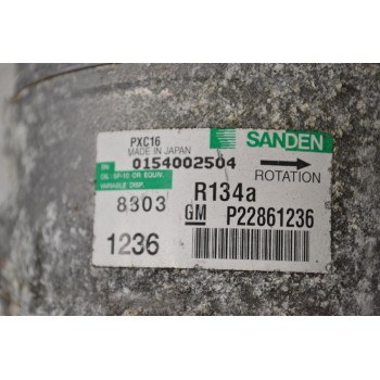 Κομπρεσέρ Aircondition Opel Insignia 2.0 A20DTE 2008-2018 P22861236 0154002504