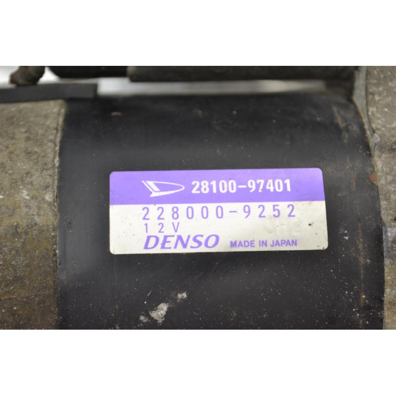 Μίζα Daihatsu Terios K3 / 3SZ 2006-2011 DENSO 28100-97401 228000-9252