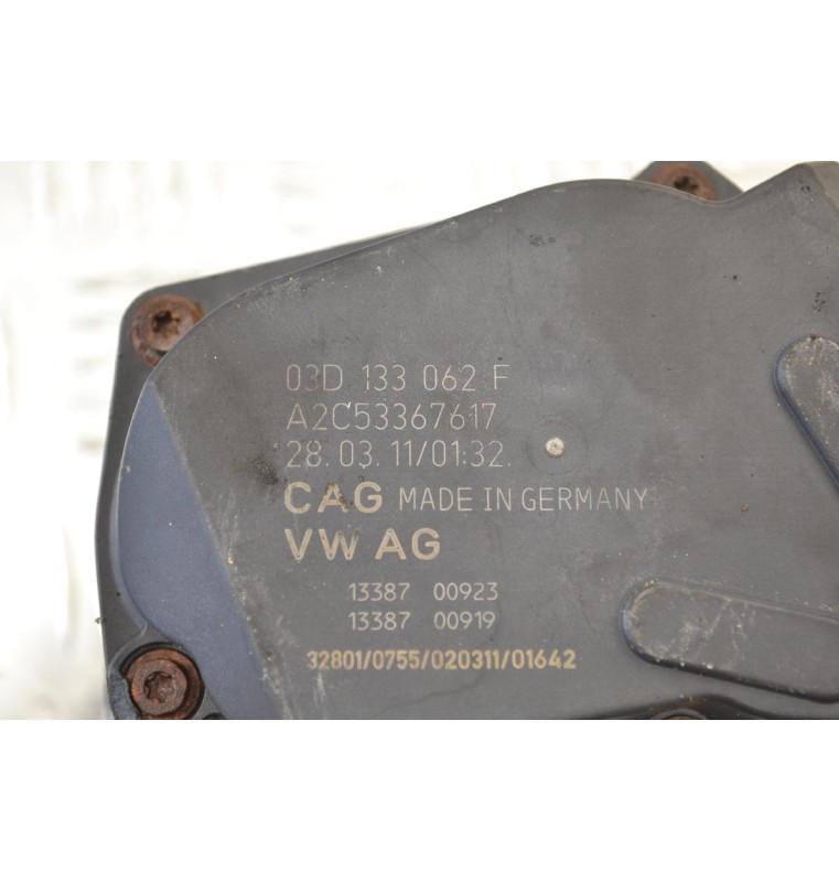 Πεταλούδα Γκαζιού Volkswagen Polo 1.2 BZG 2004-2016 03D133062F A2C53367617 (Γνήσια) (Audi A1 - Seat Ibiza - Skoda)