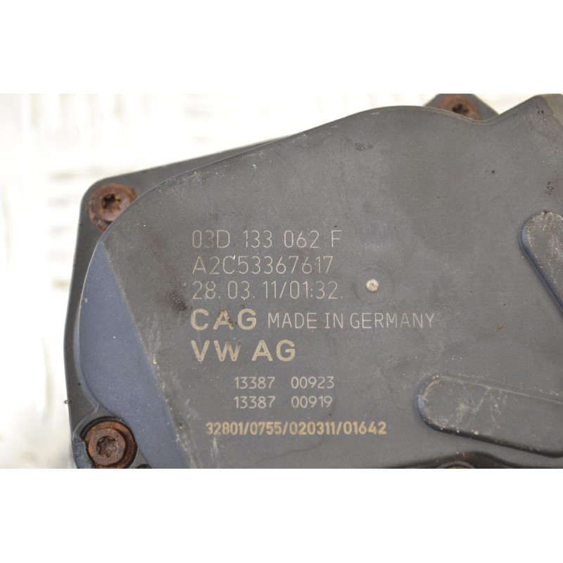 Πεταλούδα Γκαζιού Volkswagen Polo 1.2 BZG 2004-2016 03D133062F A2C53367617 (Γνήσια) (Audi A1 - Seat Ibiza - Skoda)