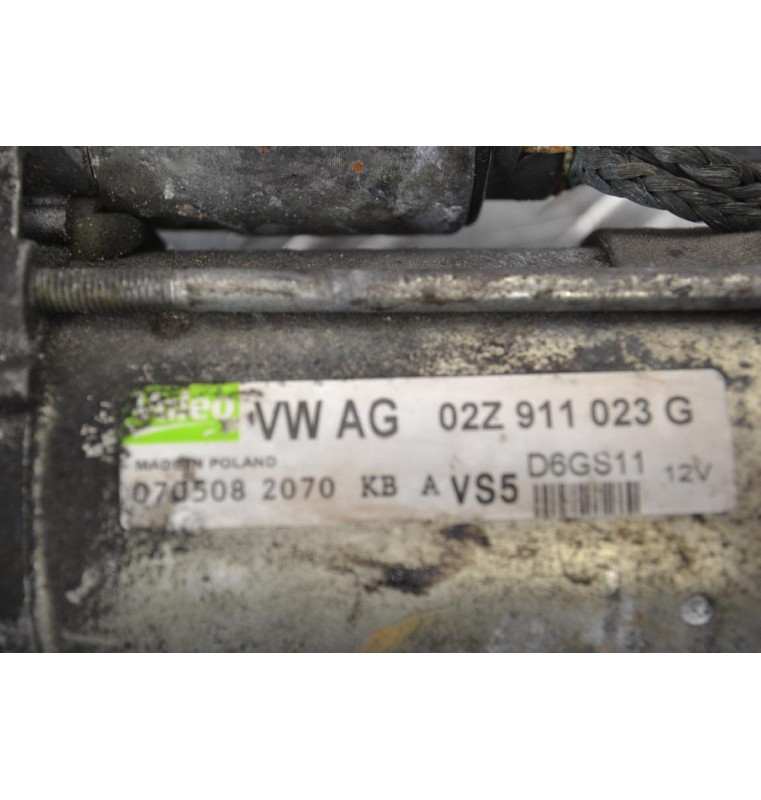 Μίζα Volkswagen Polo / Seat Ibiza 1.8T 150PS 20vt BJX (JDB) 2000-2010 02Z911023G