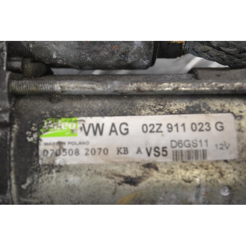 Μίζα Volkswagen Polo / Seat Ibiza 1.8T 150PS 20vt BJX (JDB) 2000-2010 02Z911023G