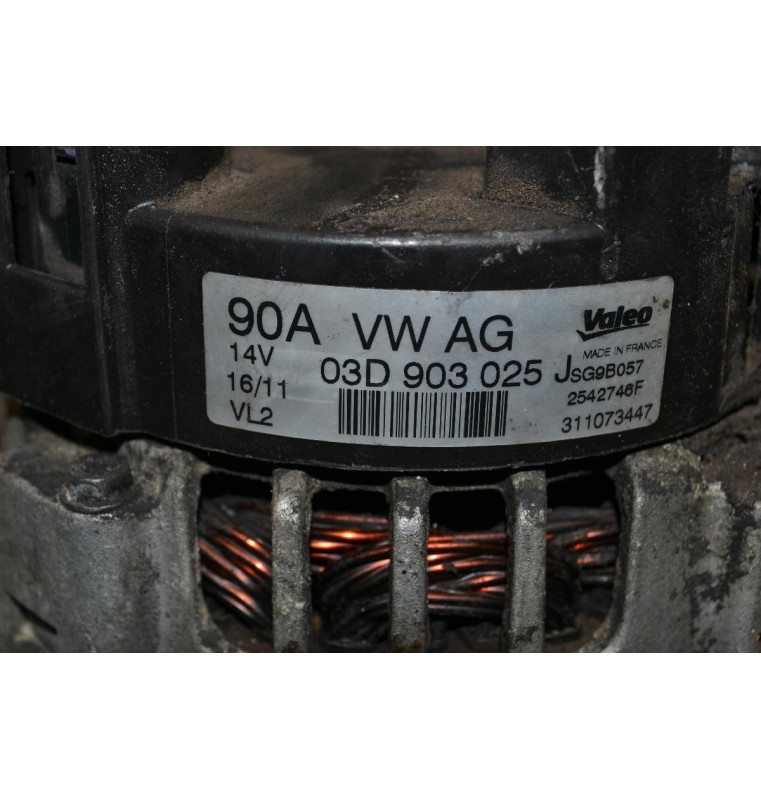 Δυναμό Seat Ibiza / Skoda Fabia 1.2 2000-2009 03D903025J 90A 14V (Volkswagen Polo)
