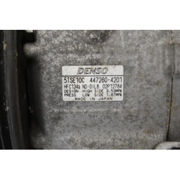 Κομπρεσέρ Aircondition Toyota Auris / Yaris 1NR 1.3 2006-2012 DENSO 447260-4201 5TSE10C
