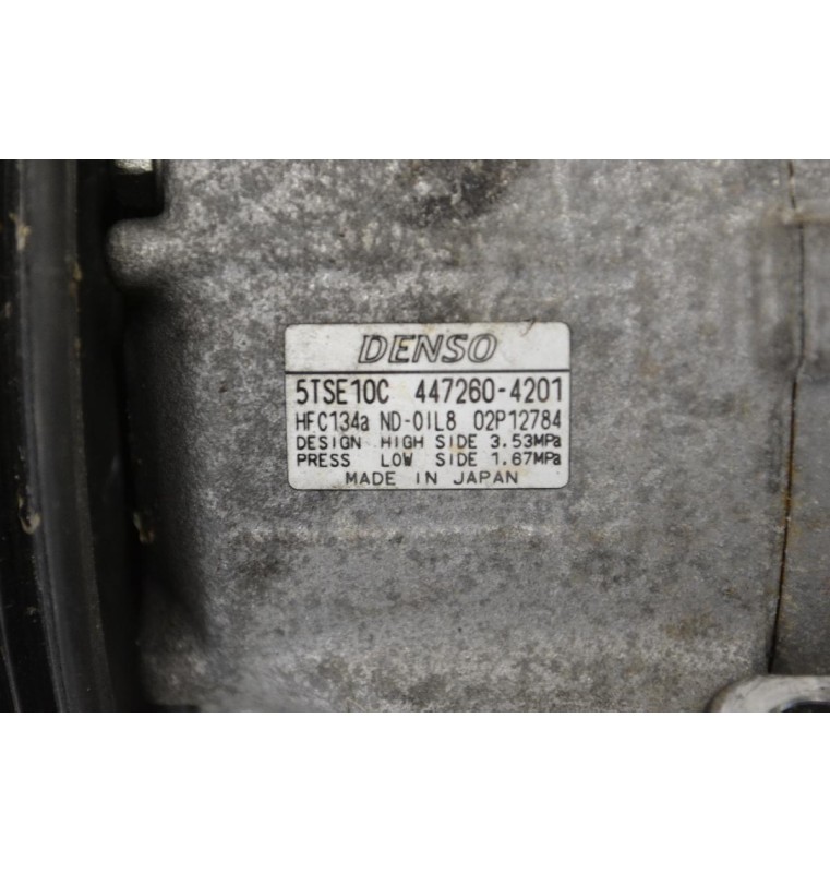 Κομπρεσέρ Aircondition Toyota Auris / Yaris 1NR 1.3 2006-2012 DENSO 447260-4201 5TSE10C