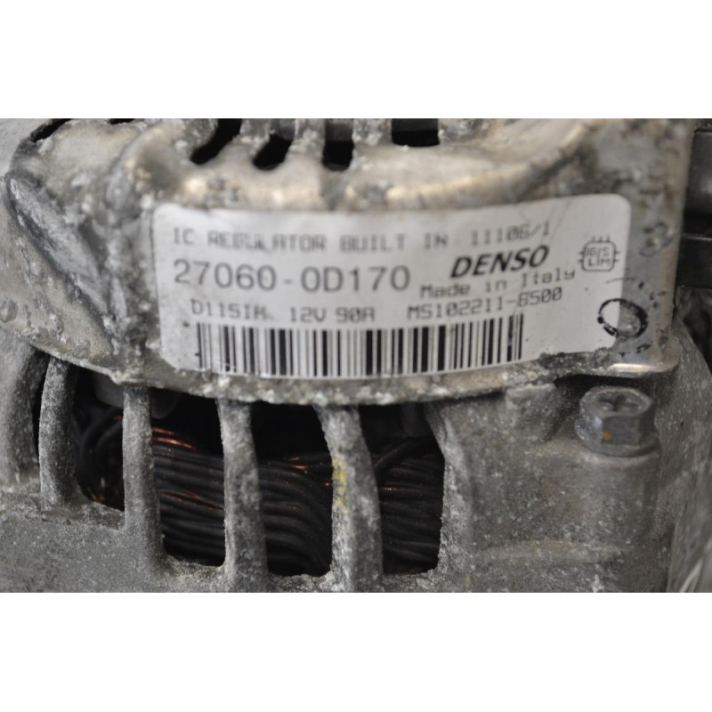 Δυναμό Toyota Avensis / Corolla 1.6 3ZZ 2001-2007 27060-0D170 MS1022118500 12V 90A