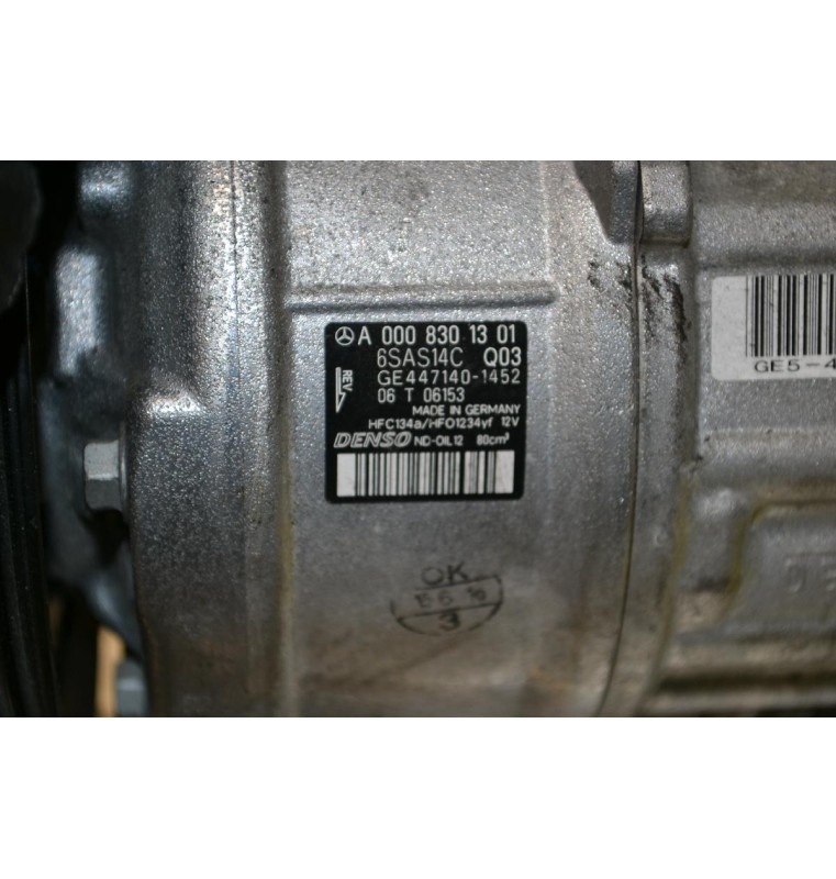 Κομπρεσέρ Aircondition A/C Mercedes-Benz A 180 W177 1.3 2018-2021 A0008301301 6SAS14C GE447140-1454