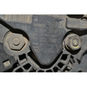 Δυναμό Opel Corsa C 1.4 Z14XEP/Z12 2000-2007 BOSCH 0124325171 13222930 14V 100A