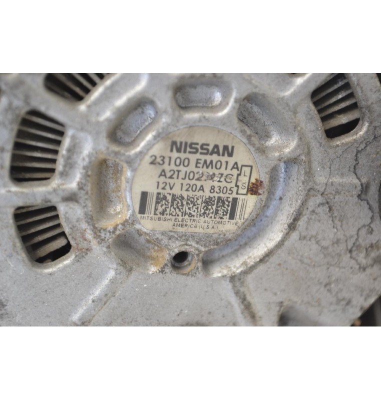 Δυναμό Nissan Qashqai / Tiida 2007-2012 23100EM01A A2TJ0291ZC (Γνήσιο) 12v 120A