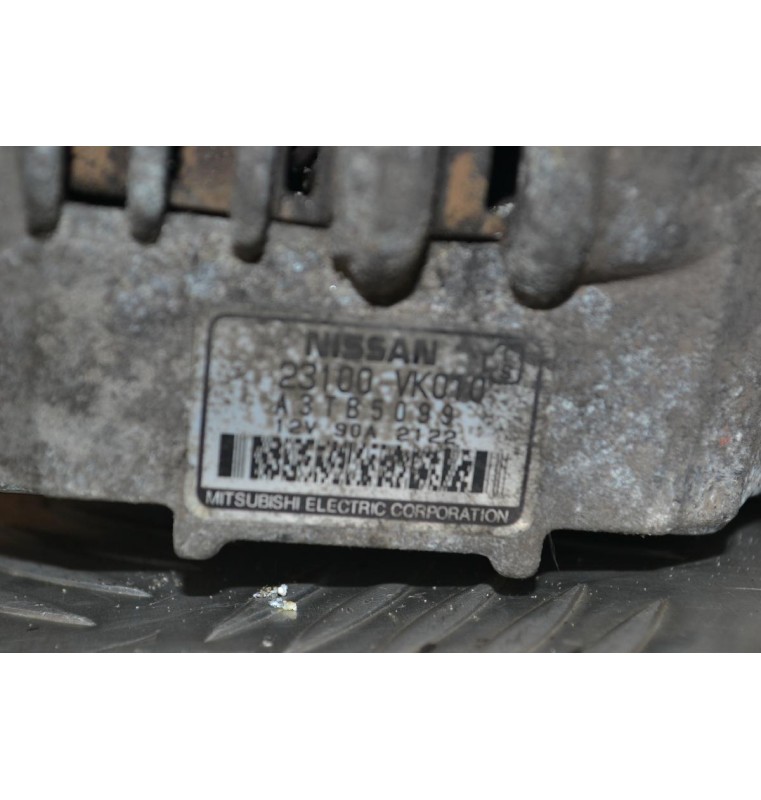 Δυναμό Nissan Navara D22 YD25 133PS 2001-2005 23100-VK010 90A