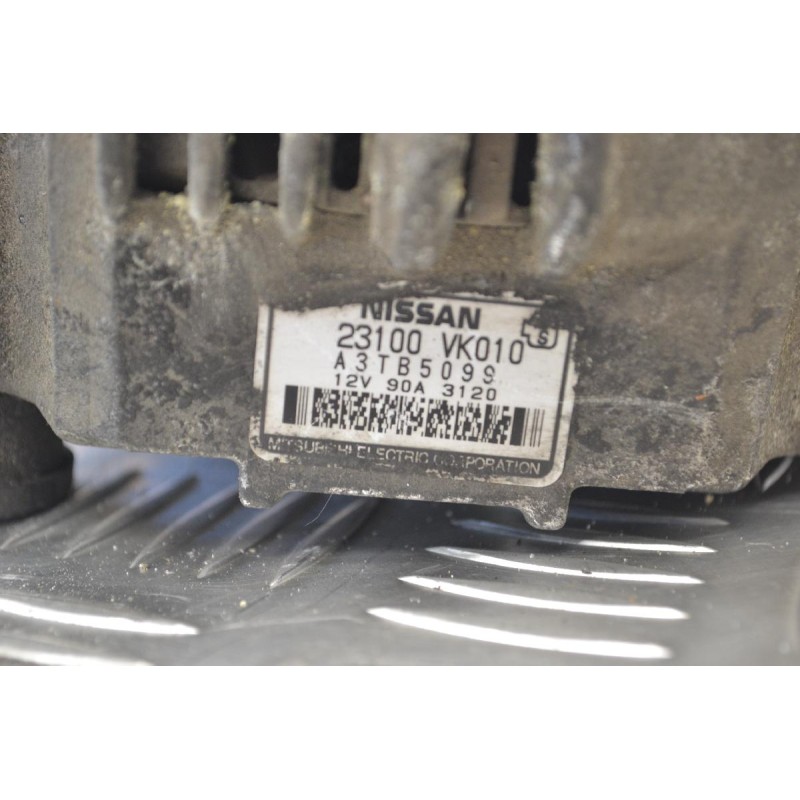 Δυναμό Nissan Navara D22 YD25 133PS 2001-2005 23100-VK010 90A