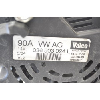 Δυναμό Volkswagen Golf 2003-2006 VALEO 036903024L SG9B069 2542840B 604001603