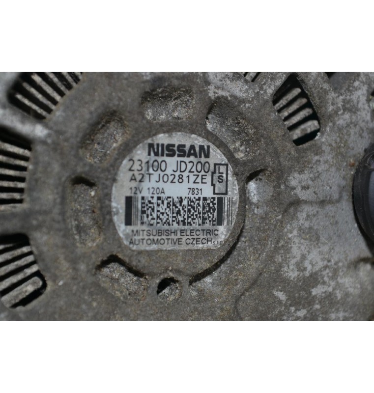 Δυναμό Nissan Qashqai 2006-2015 23100JD200 A2TJ0281ZE