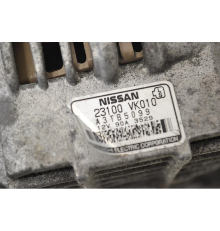 Δυναμό Nissan Navara D22 YD25 133PS 2001-2005 23100-VK010 90A