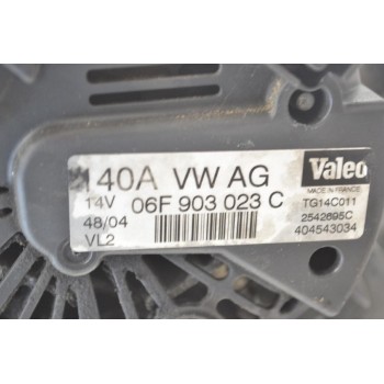 Δυναμό Volkswagen Golf 140A 14V 2004-2010 06F903023C (Touran / Caddy / Transporter / Tiguan) (Seat Leon Altea - Skoda Octavia - Audi A3)