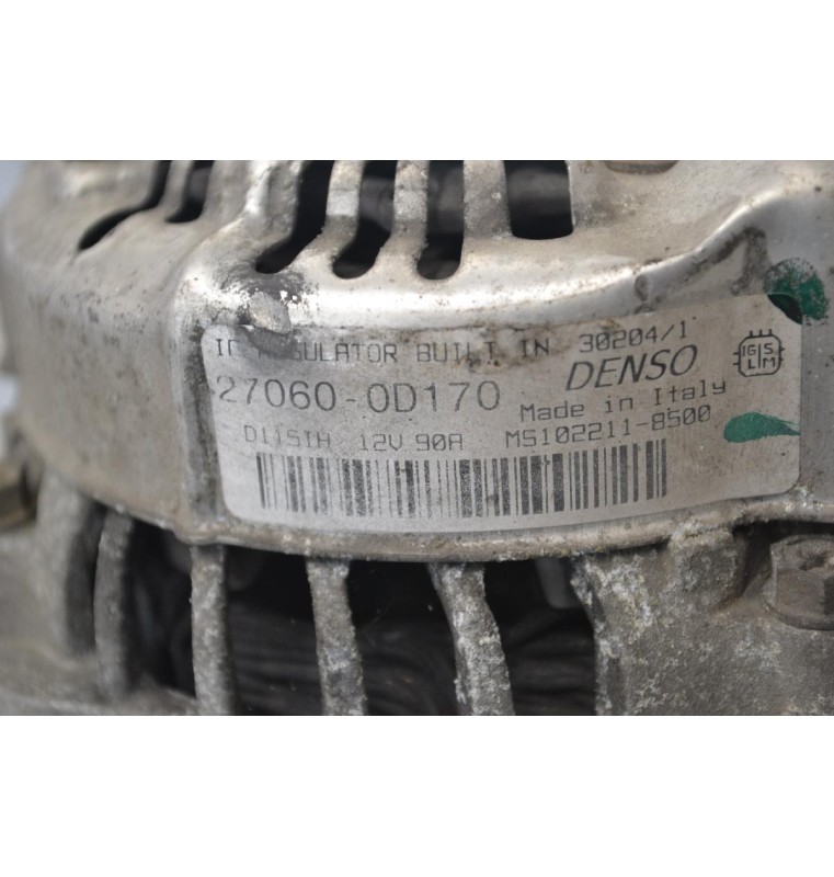 Δυναμό Toyota Avensis / Corolla 1.6 3ZZ 2001-2007 27060-0D170 MS1022118500 12V 90A