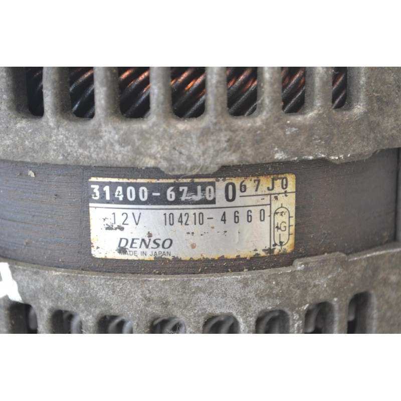 Δυναμό Suzuki Suzuki Grand Vitara 1.9 F9QB264 Denso 2006-2015 31400-67J00 104210-4660