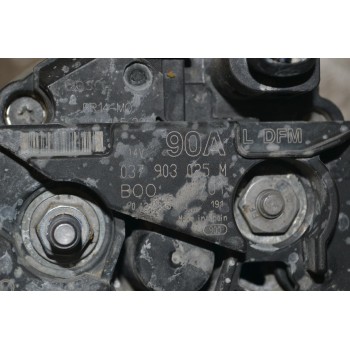 Δυναμό Volkswagen Golf / Caddy / Polo / Jetta / Fox 1.0 1.2 1.4 90A 14V 1998-2005 (Γνήσιο) 037903025M 0124325013 (Skoda Fabia / Seat Ibiza Cordoba Alhambra )