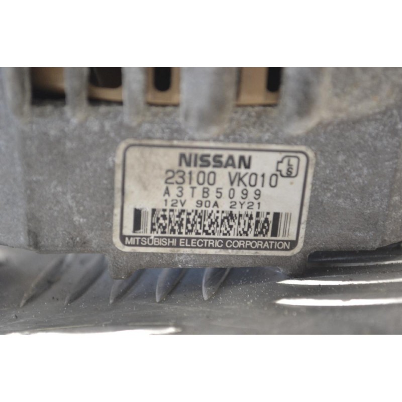 Δυναμό Nissan Navara D22 YD25 133PS 2001-2005 23100-VK010 90A