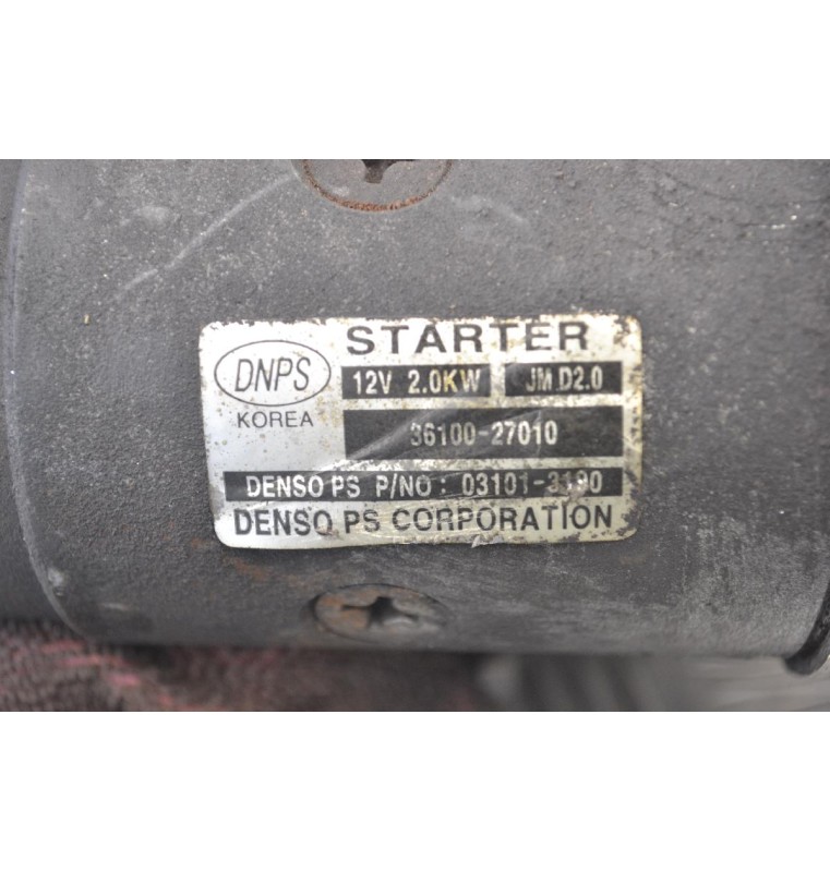 Μίζα Hyundai Santa Fe 2.2 D4EA 2001-2005 36100-27010