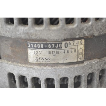 Δυναμό Suzuki Suzuki Grand Vitara 1.9 F9QB266 Denso 2006-2015 31400-67J00 104210-4660
