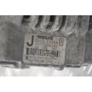 Δυναμό Nissan Navara D40 2.5 DCI YD25 2005-2010 23100-EB31A A3TG2681AE 130A