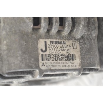 Δυναμό Nissan Navara D40 2.5 DCI YD25 2005-2010 23100-EB31A A3TG2681AE 130A