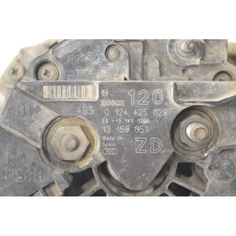 Δυναμό Opel Corsa / Astra / Meriva 1.4 Z14XEP 2000-2010 13156053 0124425028 120A (Γνήσιος)