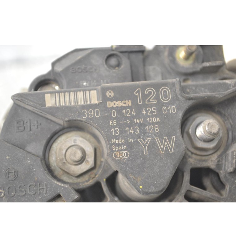 Δυναμό Opel Corsa / Astra / Meriva 1.4 Z14XEP 2000-2010 13143128 0124425010 120A (Γνήσιος)