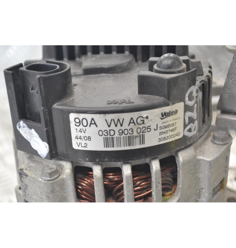 Δυναμό Seat Ibiza / Skoda Fabia 1.2 2000-2009 03D903025J 90A 14V (Volkswagen Polo)