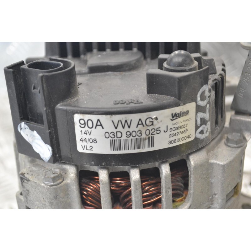Δυναμό Seat Ibiza / Skoda Fabia 1.2 2000-2009 03D903025J 90A 14V (Volkswagen Polo)