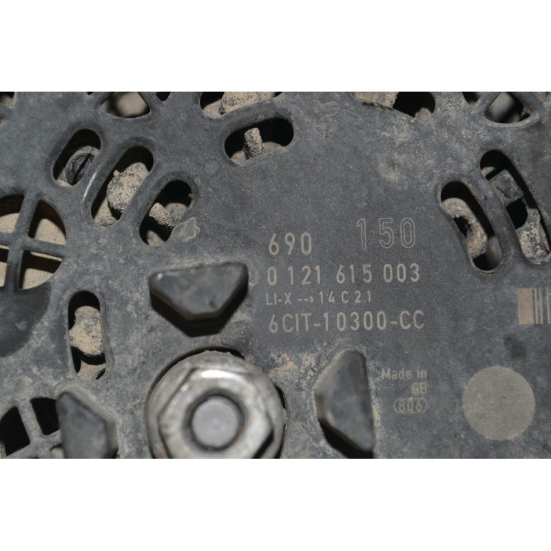 Δυναμό Ford Transit JXFA 2005-2010 BOSCH 6CIT-10300-CC 0121615003 150A