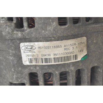 Δυναμό Ford Focus 1.4 / 1.6 ASDA HXDA 2005-2012 MS1022118353 A115IM-105A 3N1110300AD
