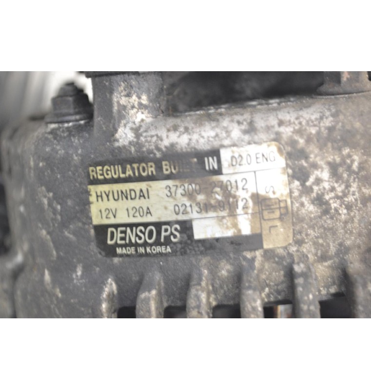 Δυναμό Kia Sportage - Tucson 2.0 CRD 140PS D4EA 2004-2009 Denso 37300-27012 120A