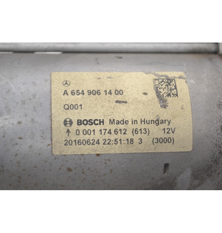 Μίζα Mercedes-Benz 654920 2016-2022 BOSCH A6549061400 0001174612 (613)