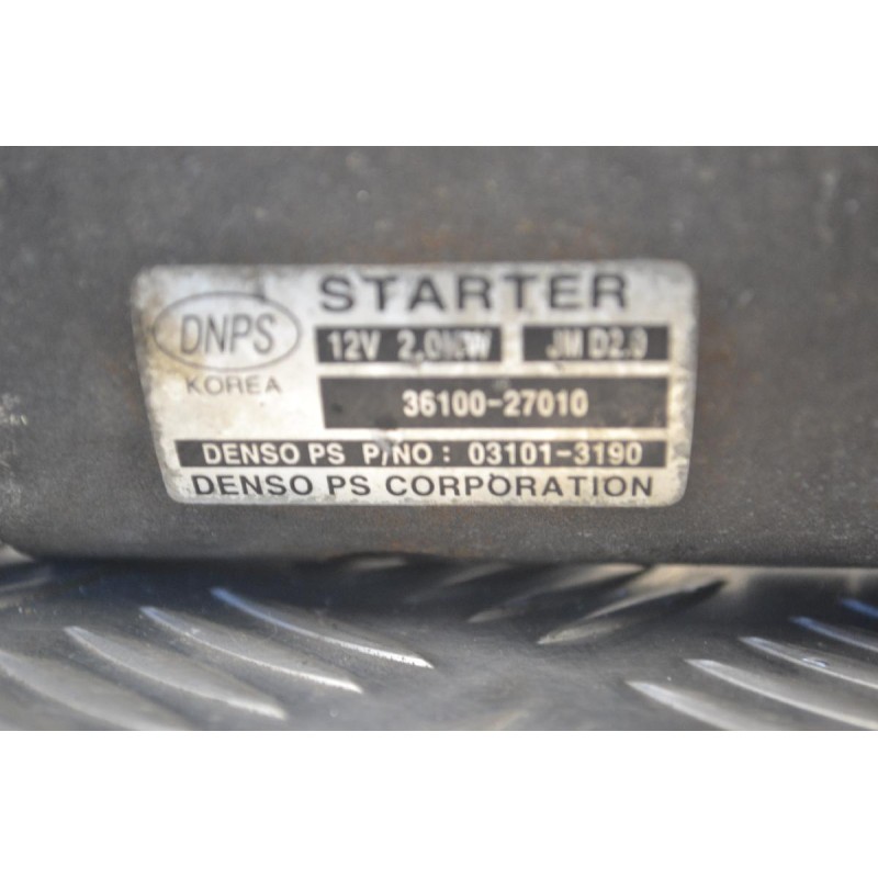 Μίζα Hyundai Santa Fe 2.2 D4EA 2001-2005 36100-27010